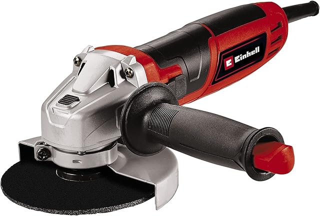 Einhell 115mm Angle Grinder TC-AG 115/750 | 750W, 4 Inch Grinder For Cutting, Grinding, Polishing and Sharpening | Soft Start, Spindle Lock, Additional Handle