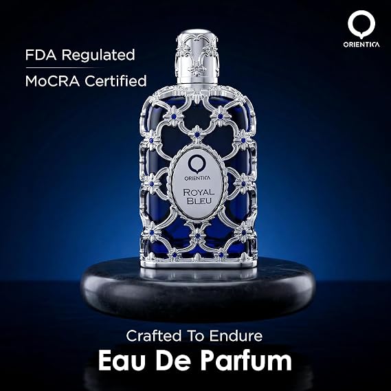 Orientica Royal Bleu 0.25oz/7.5ml Mini Splash Eau Parfum - Perfume for Men