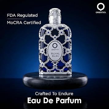 Orientica Royal Bleu 0.25oz/7.5ml Mini Splash Eau Parfum - Perfume for Men