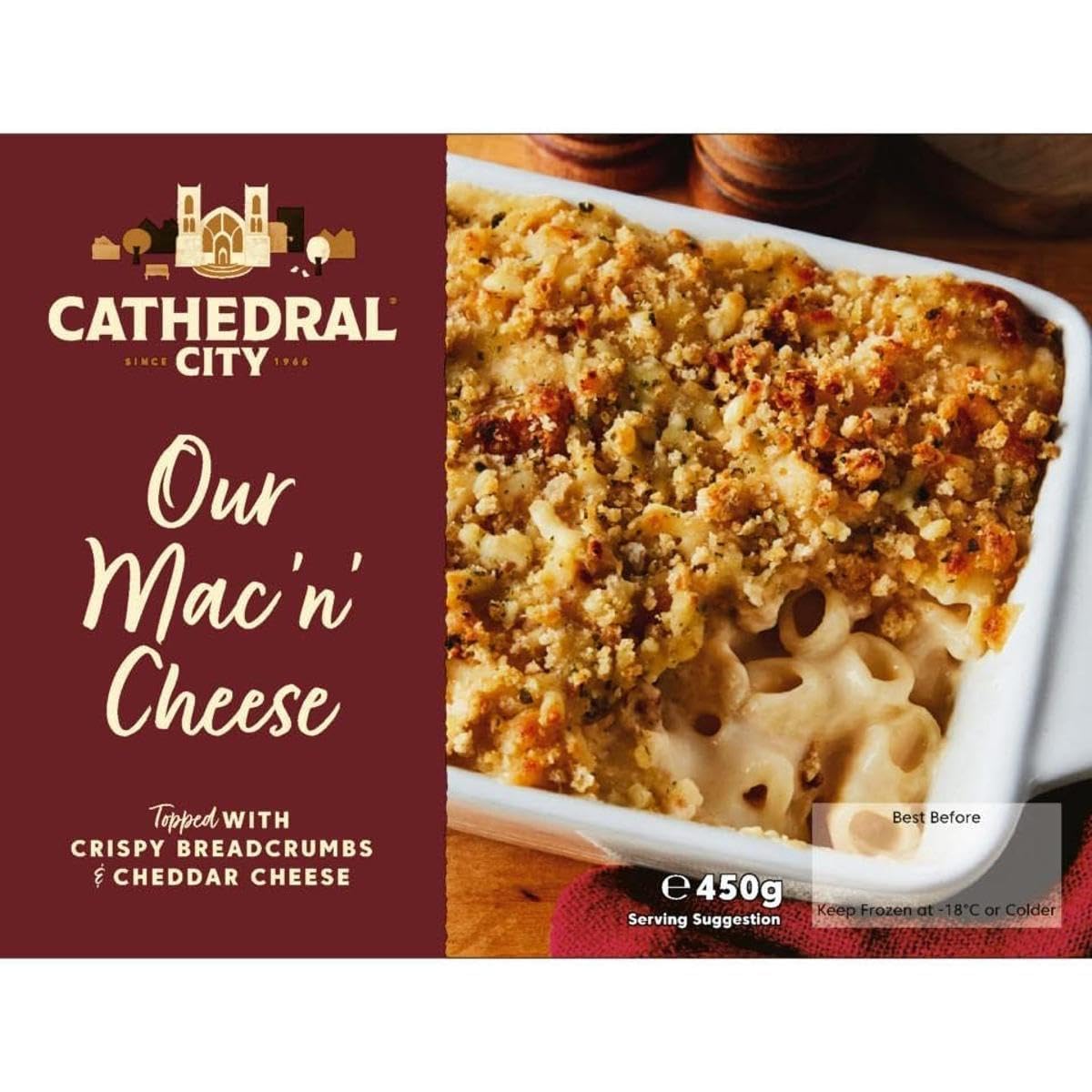 Cathedral City Mac 'n' Cheese 450g (Frozen)