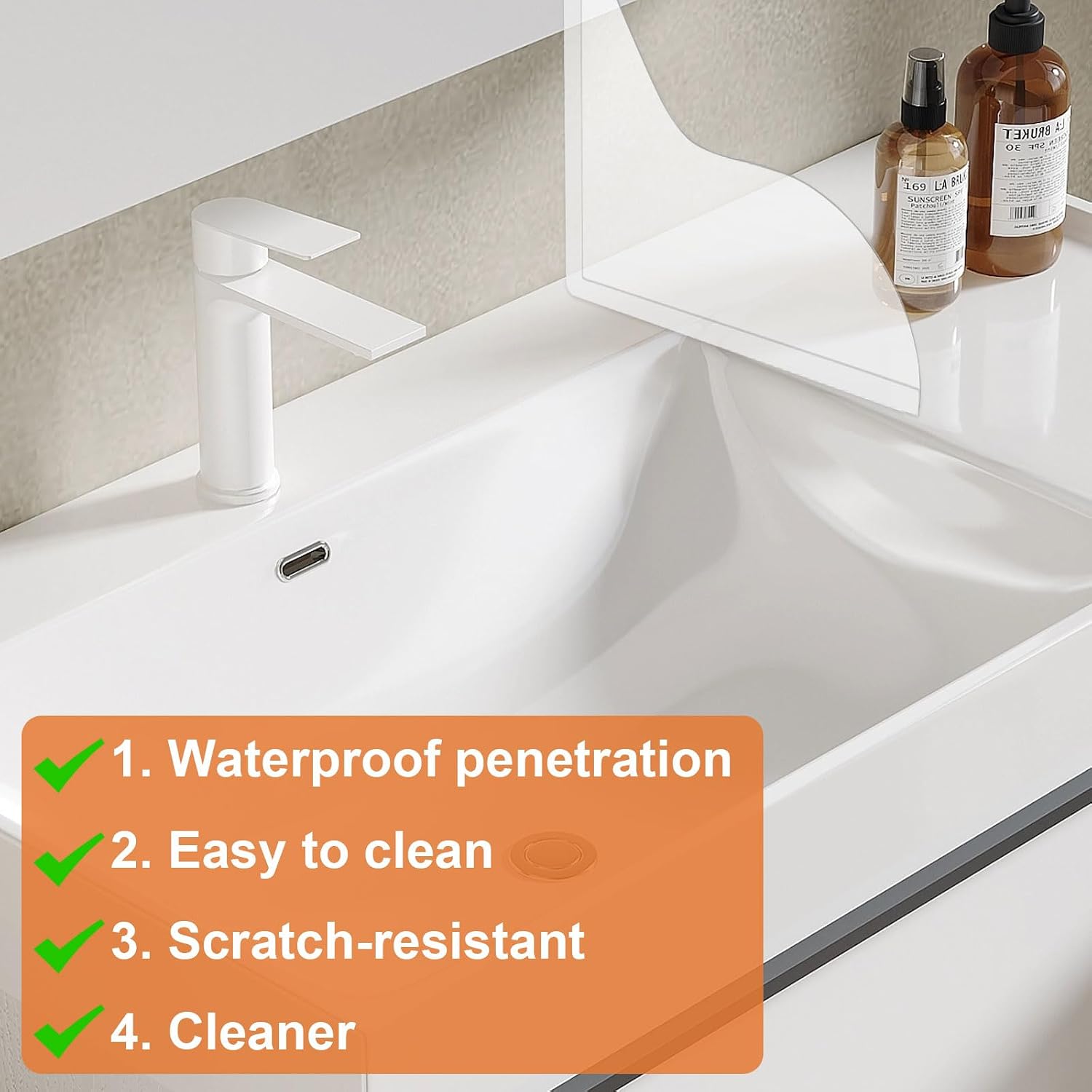 2 Pack Bathtub Shower Corner Water Splash Guard for Bathroom Tub