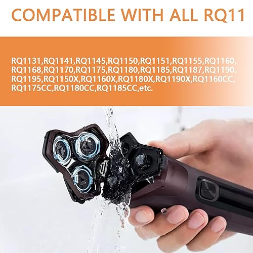 Miniatura 4 de Cabezal de repuesto RQ11 - Compatible con la afeitadora eléctrica Philips Norelco SensoTouch 2D - Hoja de repuesto 1150x, 1160x, 1170x, 1180x -