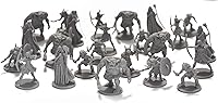 Vista 1 de DRUNK'N DRAGON DND Enemies Minis 25 miniaturas de fantasía para juegos de rol de mesa/mazmorras y dragones, miniaturas a granel sin pintar, juego