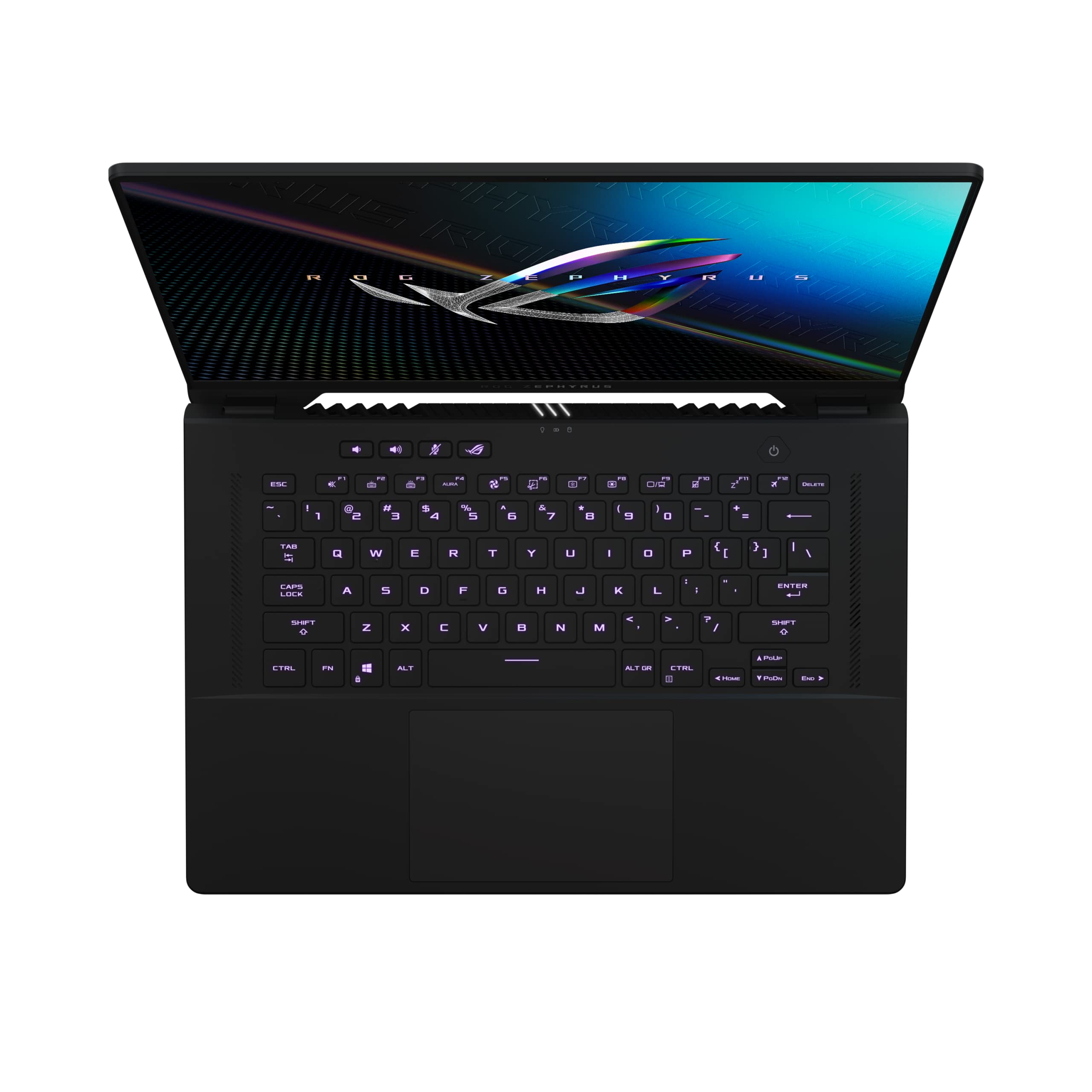ASUS ROG Zephyrus M16 laptop | wyświetlacz IPS 16" 2,5k WQXGA 165 Hz/3ms 16:10 IPS | Intel i9-12900H | 32 GB RAM | 2 TB SSD | NVIDIA RTX 3080Ti | Windows 11 | klawiatura QWERTZ | Off Black
