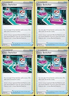 Cross Switcher 230/264 - Fusion Strike - Pokemon Trainer Card Lot - Playset x4