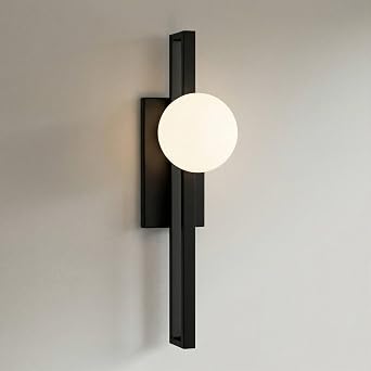 Possini Euro Dacia 24" High Black Indoor/Outdoor Wall Light