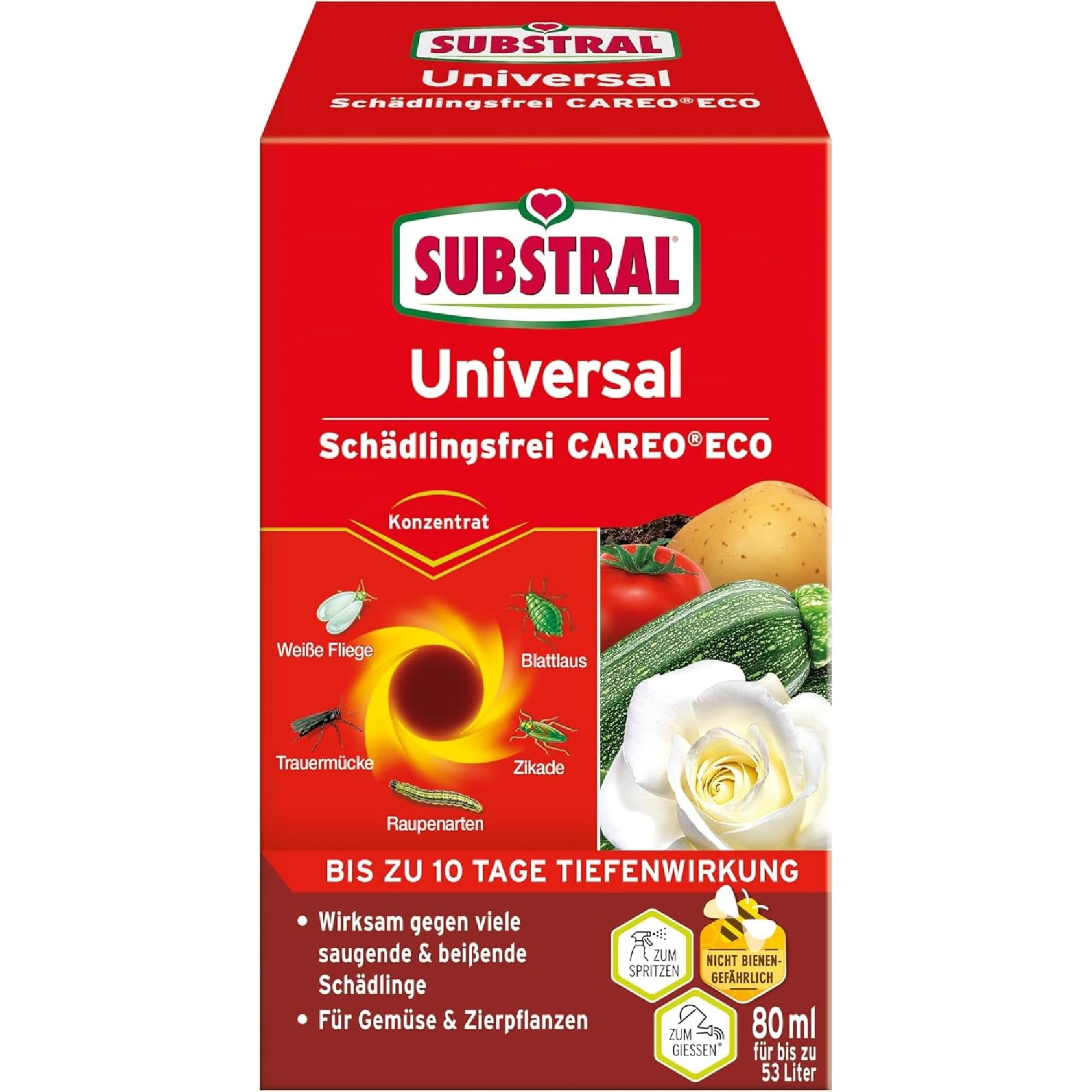 Substral Careo Eco 80 ml gegen Blattläuse & Trauermücken bis 10 Tage