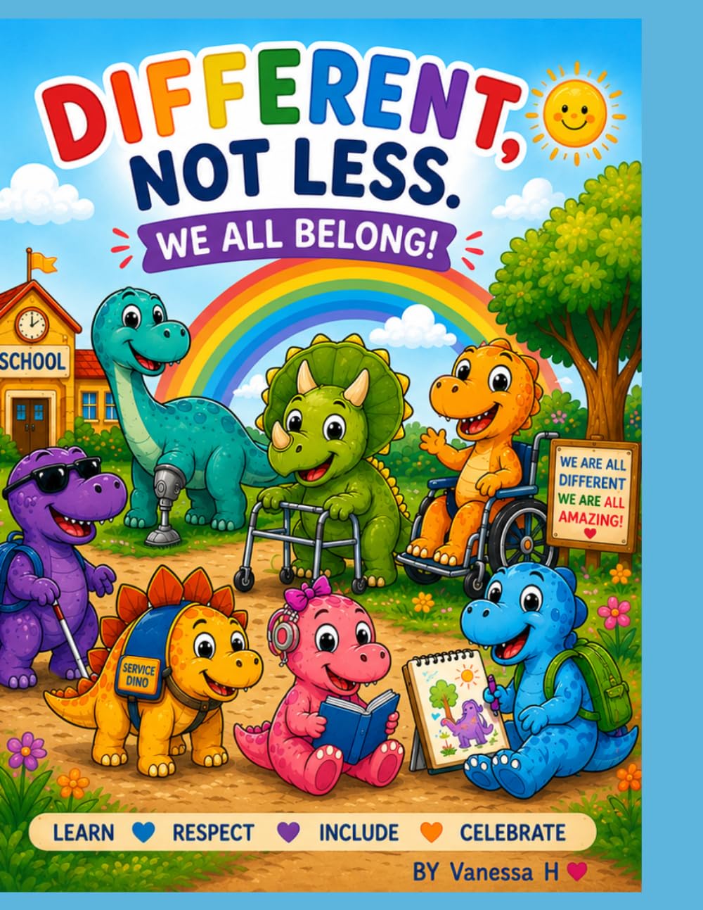 Different, Not Less. We All Belong!