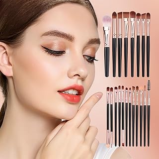 Juego de 20 brochas de maquillaje profesional...