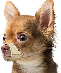 Mayerzon Focinho De Cachorro Com Focinho Curto, Focinho Pequeno Para Chihuahua Shih Tzu American Bully Boxer Filhote De Cachorro, Focinhos De Tecido Macio Para Cuidar De Visitas Ao Veterinário, Evitar