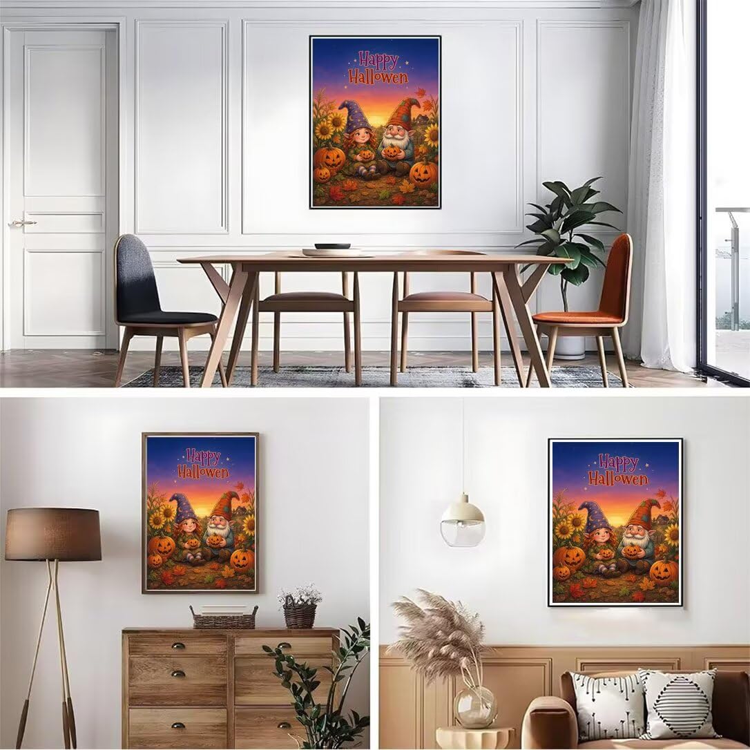 Diamond Painting Halloween Kit, Manualidad Creativa100x130cm C8-120