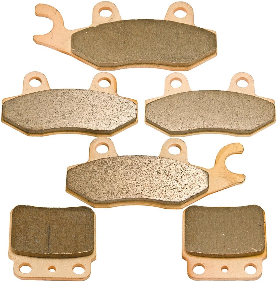 Front and Rear Sintered Brake Pads replacement for Suzuki LTR 450 LT-R 450 Quadracer 2006 2007 2008 2009 2010 2011 2012