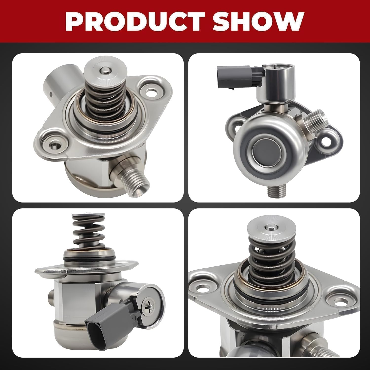 13517595339 High Pressure Fuel Pump Compatible with X5 750i X6 550i 550i xDrive 650i xDrive Alpina B6 B7 B7L V8 4.4L 2008-2015 (Premium Version)