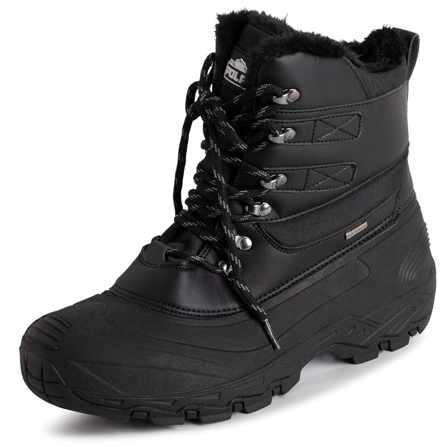 ROMANTIC MOVE ■ Polar Waterproof Boots Amazon.com | POLAR Mens Waterproof Outsole Deep Tread Fully