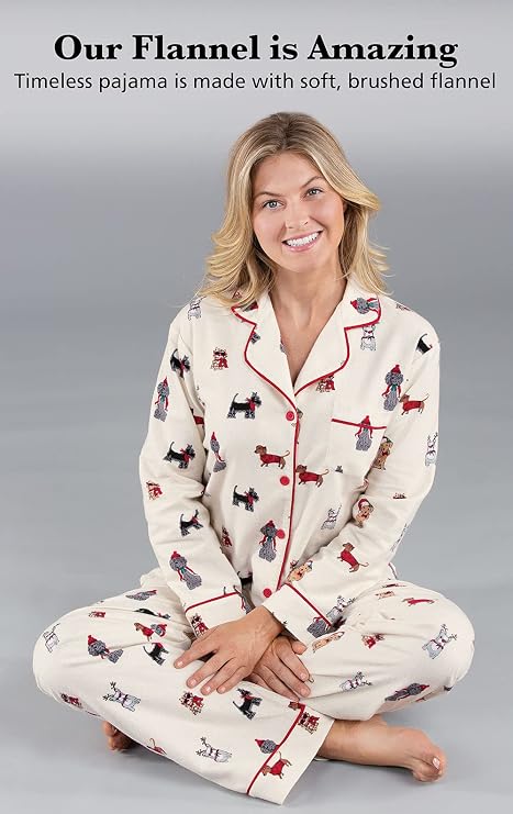 PajamaGram Pajamas For Women - Winter Pajamas For Women, Novelty Prints