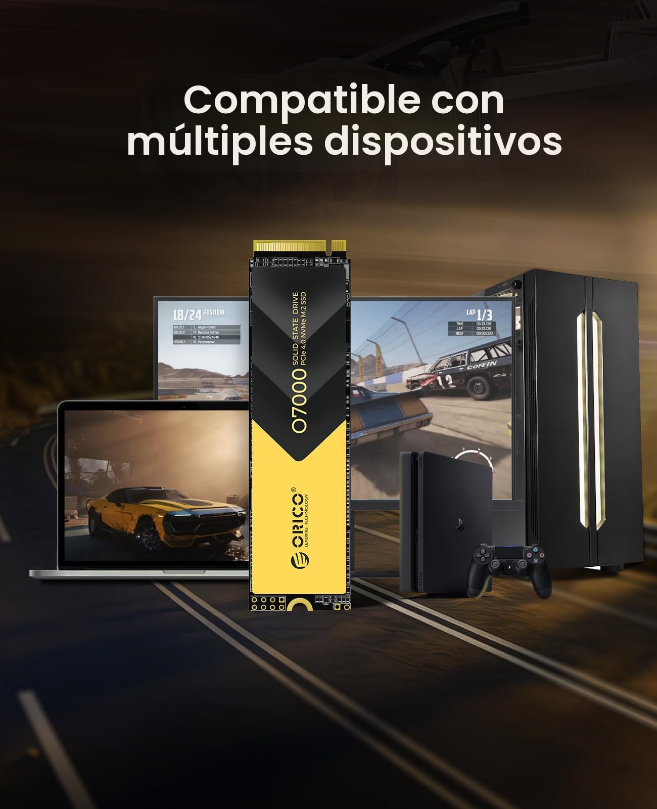 Amazon.com: ORICO SSD NVMe PCIe 4.0 de 2 TB, hasta 7000 MB/s