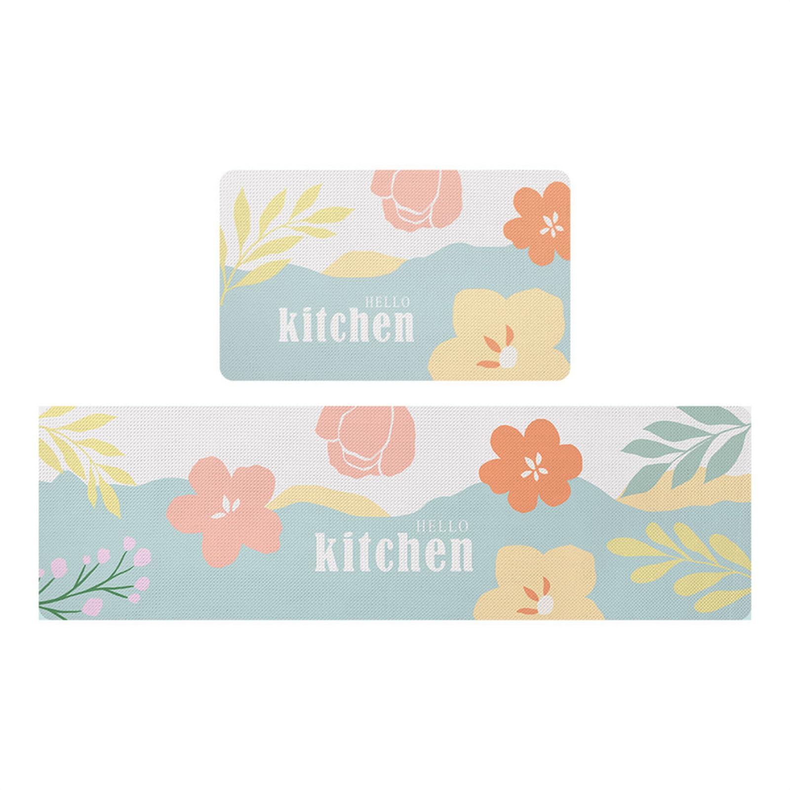 Tapis de cuisine antidérapant et lavable 40x60 cm pour sol de maison