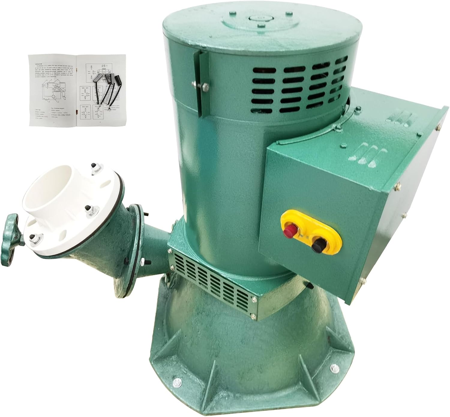 Generador Hidroeléctrico de 10 kW, Turbina Pelton de Excitación Automática con Regulación de Voltaje y Protección contra Fugas, 220 V CA, Monofásico, Caudal 0.06 m3/s miniatura 1