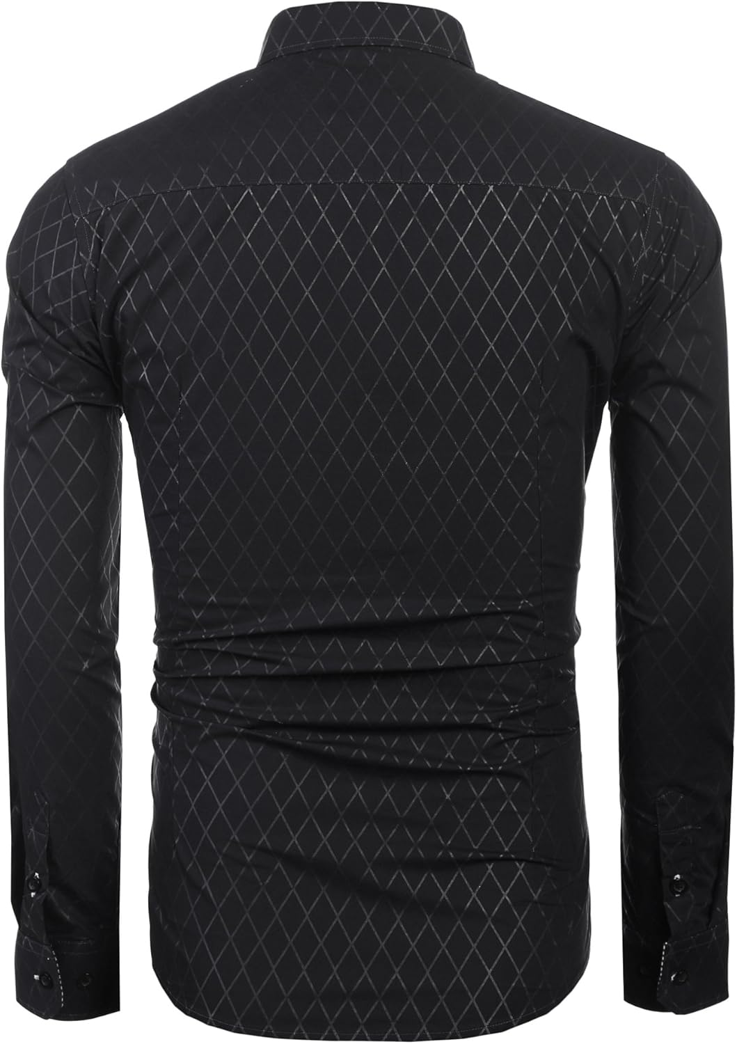 Miniatura 4 de COOFANDY Men's Business Dress Shirt Long Sleeve Casual Slim Fit Button Down Shirt