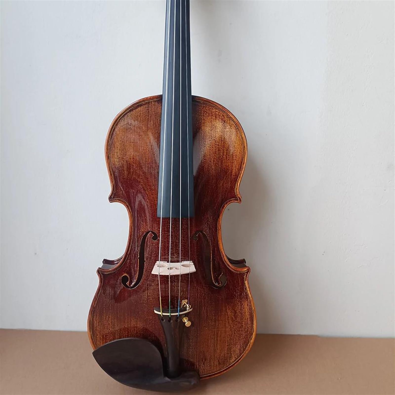 Violine Violine 4/4 Dunkelbraun Farbe Professionell