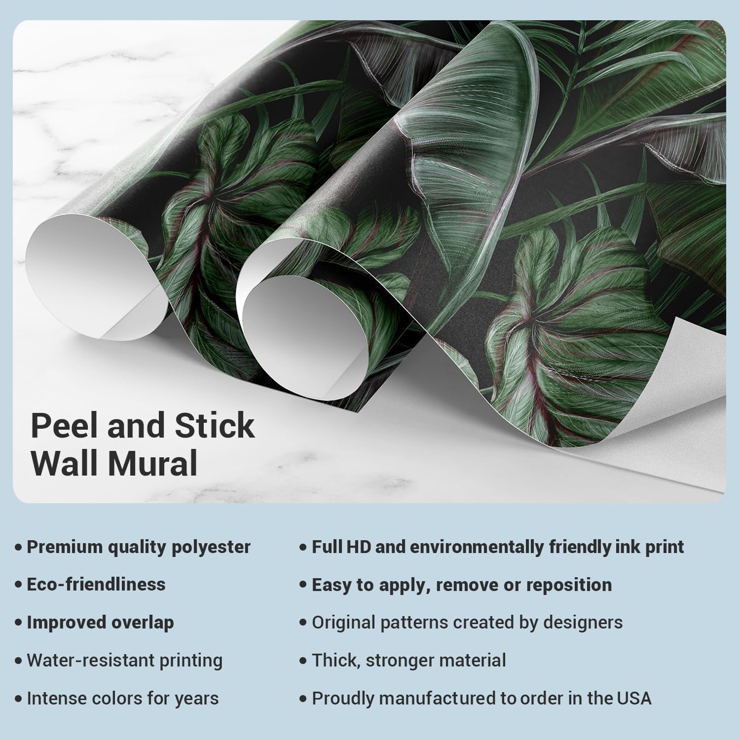 MUDECOR Wall Mural Playful Abstract Faces and Shapes in Bold Colors Removable Self-Adhesive Wallpaper Wall Decoration for Bedroom Living Room - 96"x120"