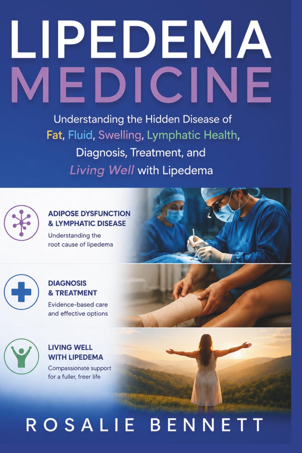 Lipedema Medicine: Understanding the Hidden Disease of Fat, Fluid, Swelling, Lymphatic Health, Diagnosis, Treatment, and Living Well with Lipedema