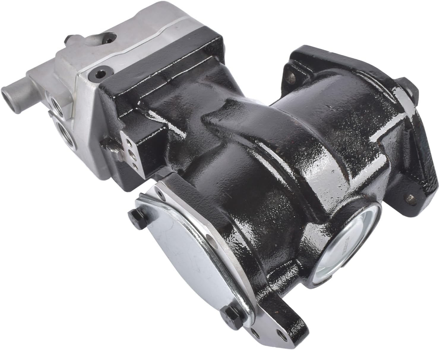 Air Brake Compressor Replacement Compatible with Cummins ISB QSB LSB Engine Wabco SS250 High Precision Direct Fit Durable Construction Ø75 Bore 56 Stroke 247 Swept Volume 1 Cylinder Water Cooled