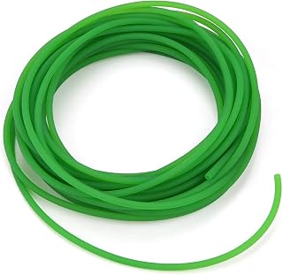 Polyurethane Round Belt, Round Belting Polyurethane Round Belt Green Rough Surface for Drive Transmission(4mm*10m)