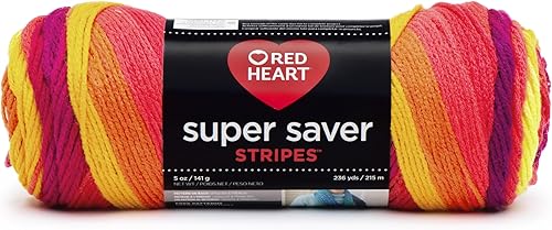 Miniatura 32 de Red Heart Super Saver - Estambre, rayas de loro