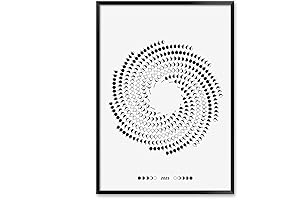 2025 Lunar Calendar Print: Celestial Guide to Moon Phases