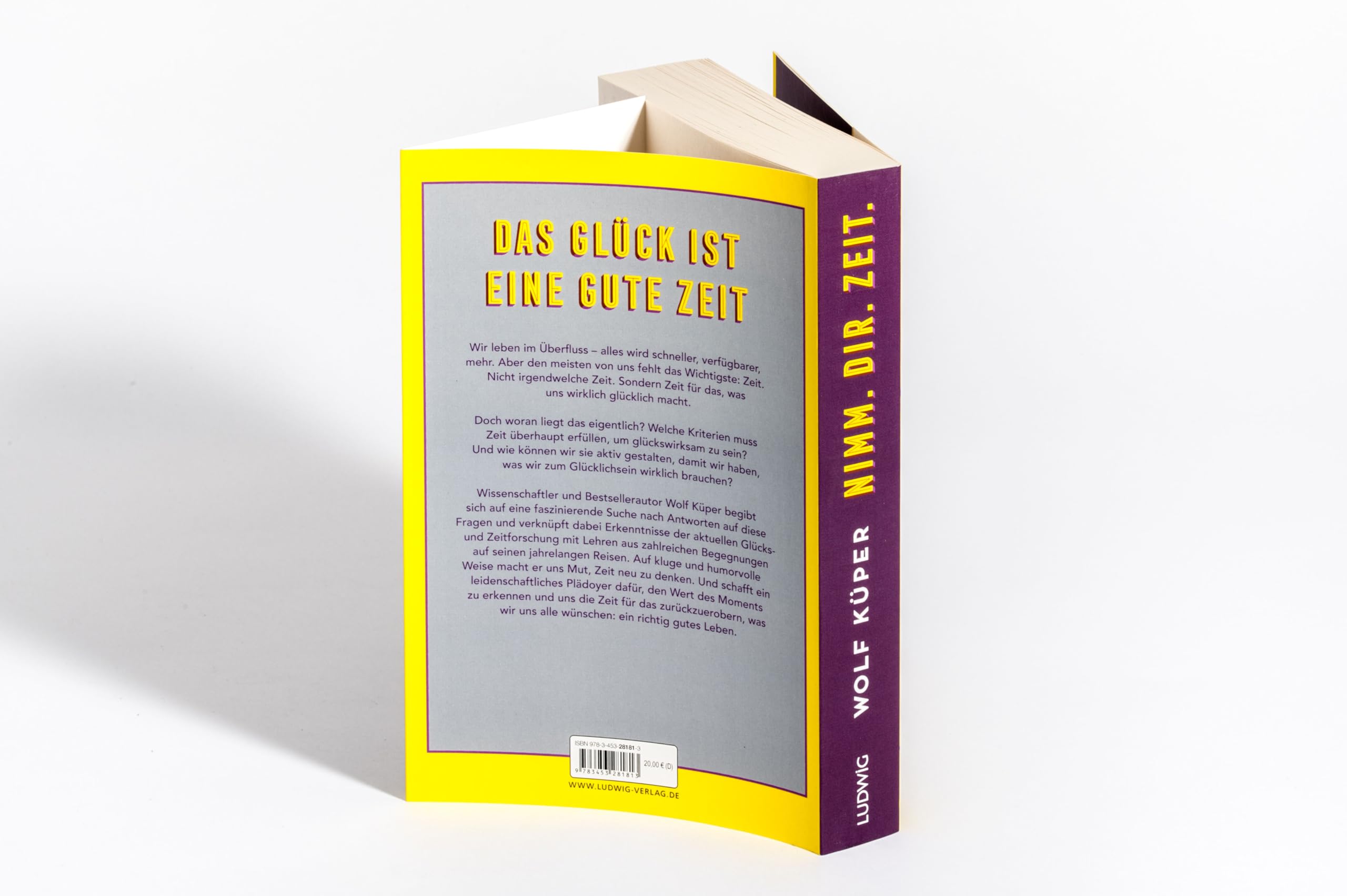 Nimm. Dir. Zeit.: Die Rückeroberung des guten Lebens. Eine Anstiftung - Vom Autor des SPIEGEL-Bestsellers Eine Million Minuten