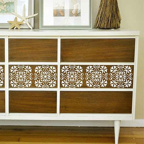 Vista 21 de Rolin Roly 16Pcs Forest Animal Painting Stencils Dinosaur Drawing Template Panda Plastic Stencil Elephant Reusable Templates for DIY Crafts Floor