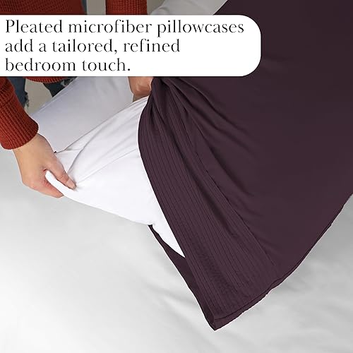 Miniatura 209 de Southshore Fine Living, Inc. Juego de 2 fundas de almohada de tamaño estándar, se adapta a almohadas de tamaño matrimonial, individual, queen, 10