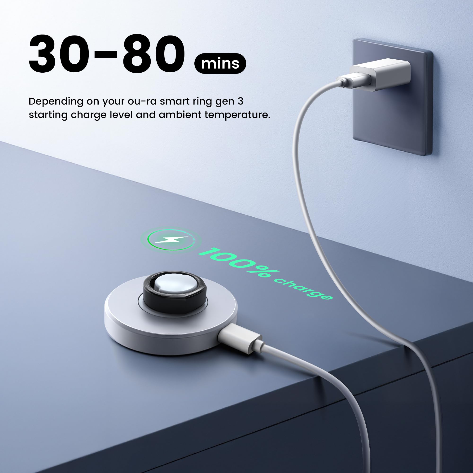 Amazon.co.jp: Ou-ra Smart Ring Gen 3充電器に対応 - サイズ6 - 高速 