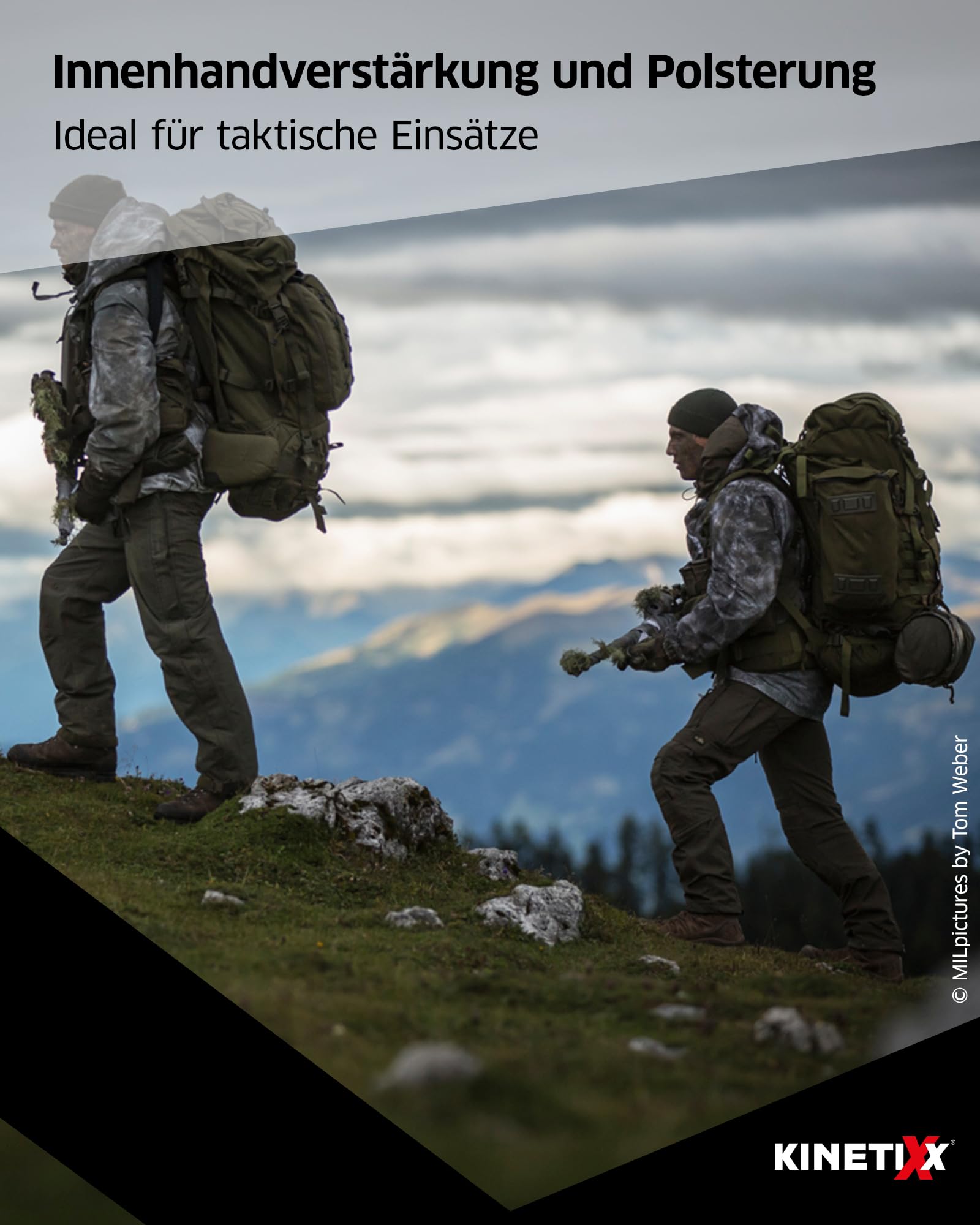 KinetiXx Abseil- und Kletterhandschuh X-Roar coyote I