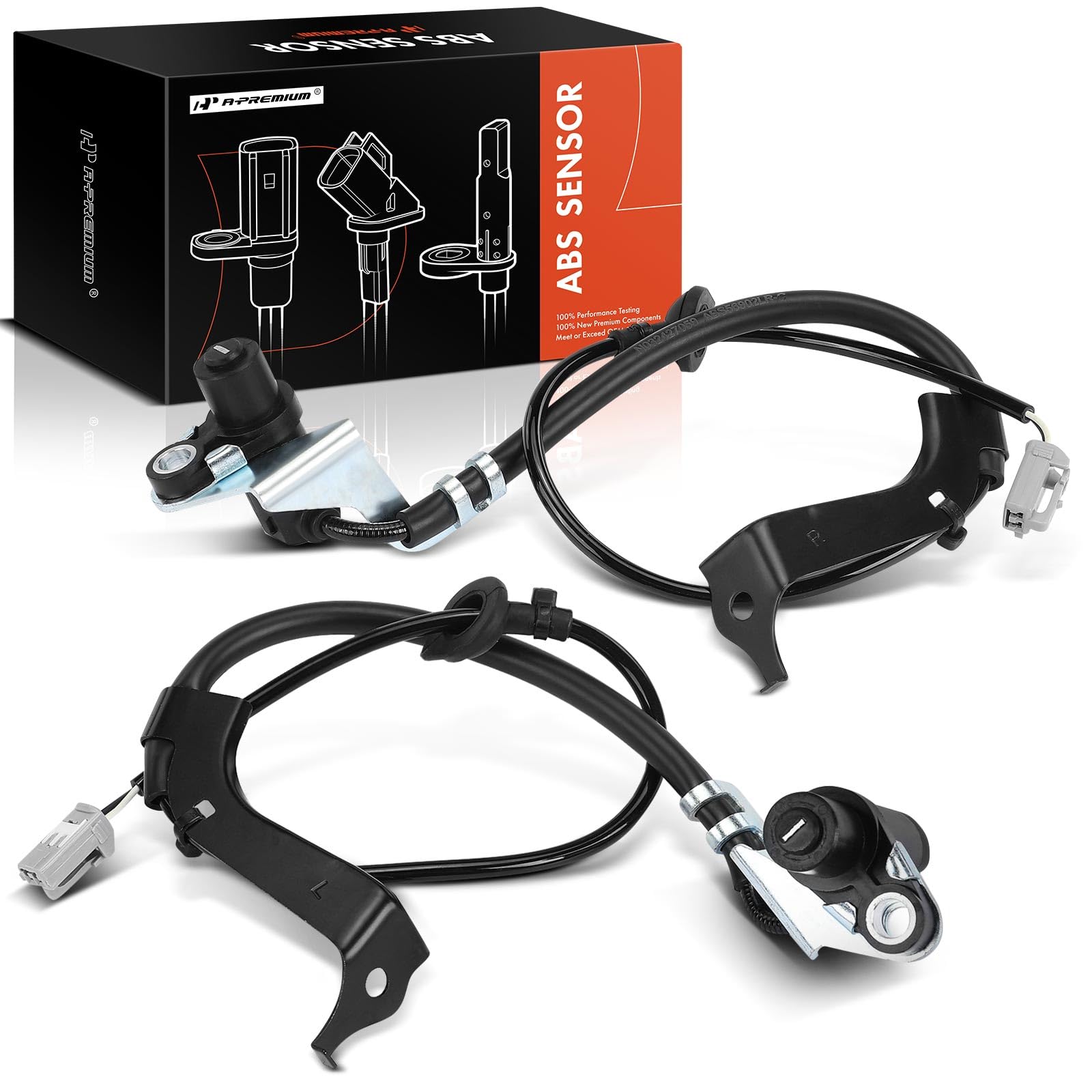 Amazon.com: A-Premium Set of 2 Rear Left and Right ABS Wheel Speed