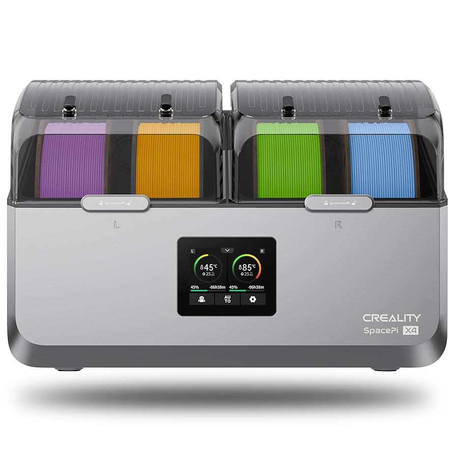 フィラメントドライヤー Creality SpacePi X4 Amazon.com: Creality Upgraded Filament Dryer 4 Spools, Space