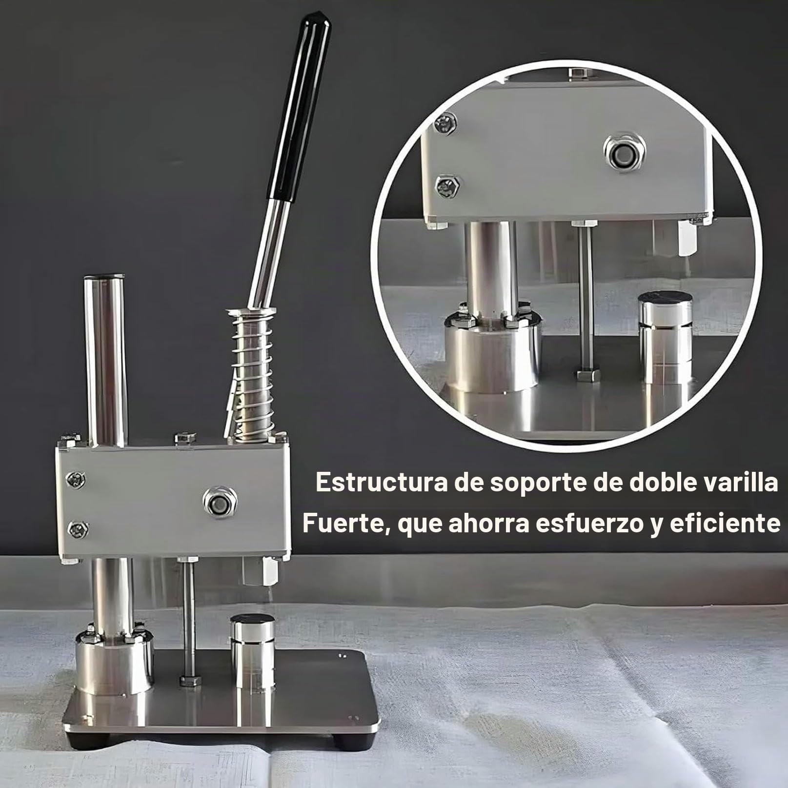 Prensa Manual para tabletas, máquina casera para Hacer tabletas de Leche, Pastillas de azúcar y rebanadas, con Mango extendido, Herramienta de prensado para Cocina doméstica