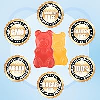 Vista 7 de softbear Sugar Free Potassium Magnesium Gummies for Adults Kids, High Absorption Potassium Supplement Gummies Supports Leg Cramps & Muscle & Immune