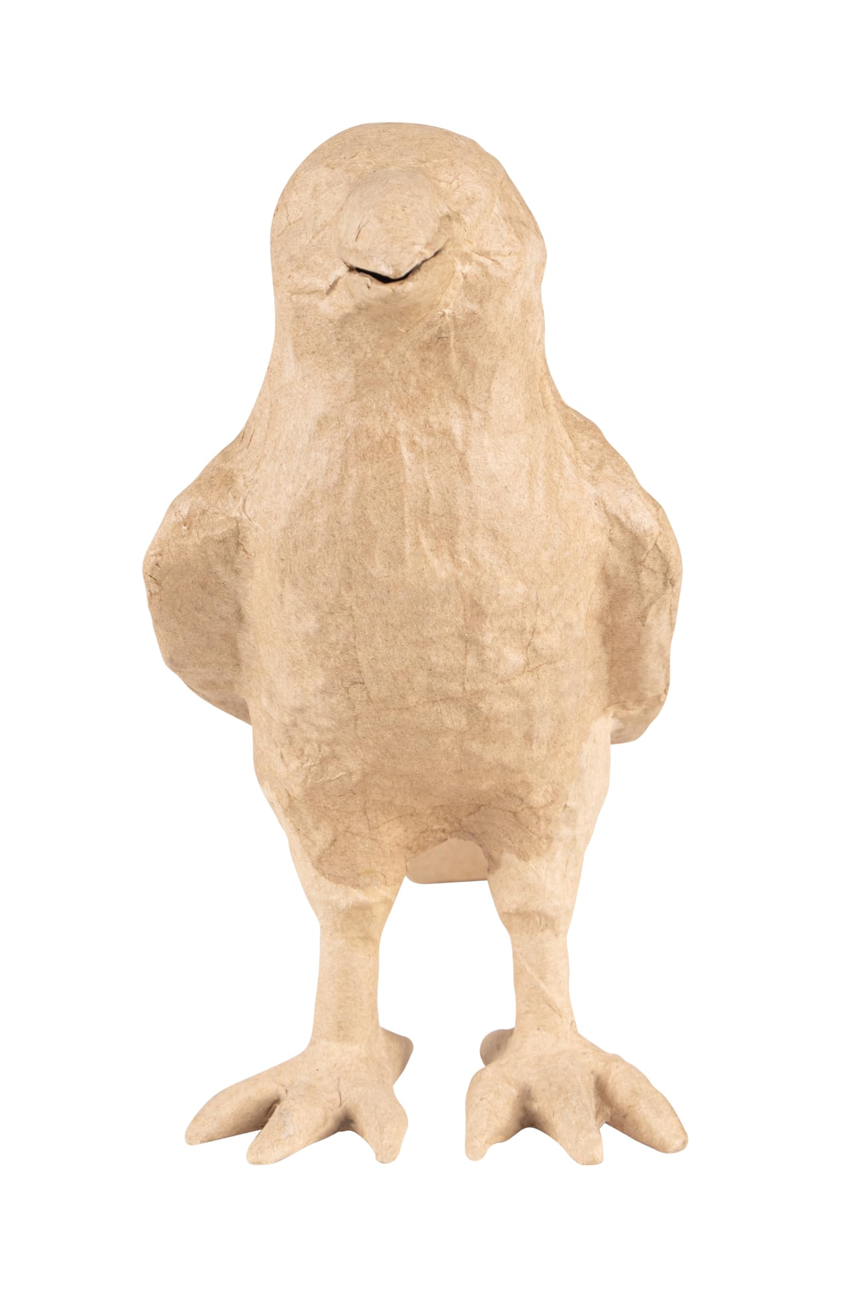 Décopatch SA238C - Un support en papier brun mâché 30x12x22,5 cm, Corbeau