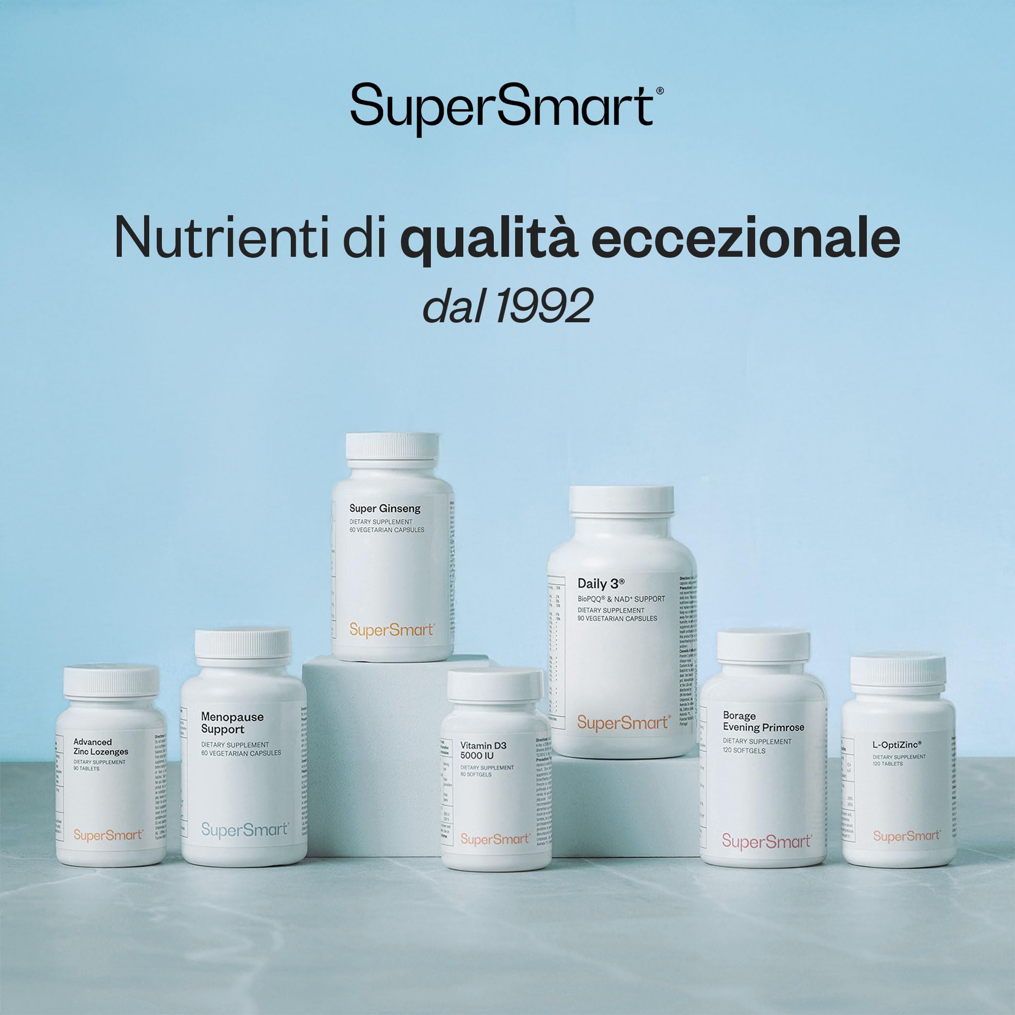 Probiotico a spettro completo - La formula probiotica definitiva - Supporta e protegge il tuo sistema digestivo - Rafforza il sistema immunitario - Vegano - Senza glutine - Supersmart