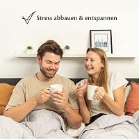 Ella Súlyozott Takaró 135x200cm 7kg - Stresszoldó Nehéztakaró 100% Pamutból - Mélyalvást Segítő Terápiás Paplan 55-85kg Testsúlyhoz 4