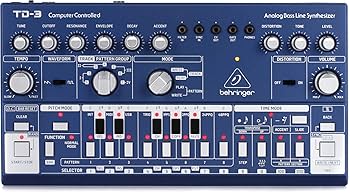 DTM・DAW Behringer TD-3 BK Amazon.com: Behringer TD-3-BK Analog Bass Line Synthesizer