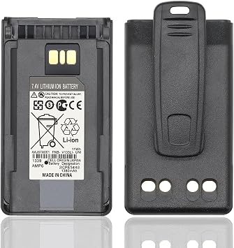 AAJ67X001 Battery AAJ68X001 Battery [2026 New Version] for Vertex Standard VX-451 VX-454 VX-261 EVX-231 EVX-261 FNB-V134 FNB-V133Li FNB-V138Li FNB-V134LI-UNI FNB-V133LI-UNI Batteries and Belt Clip