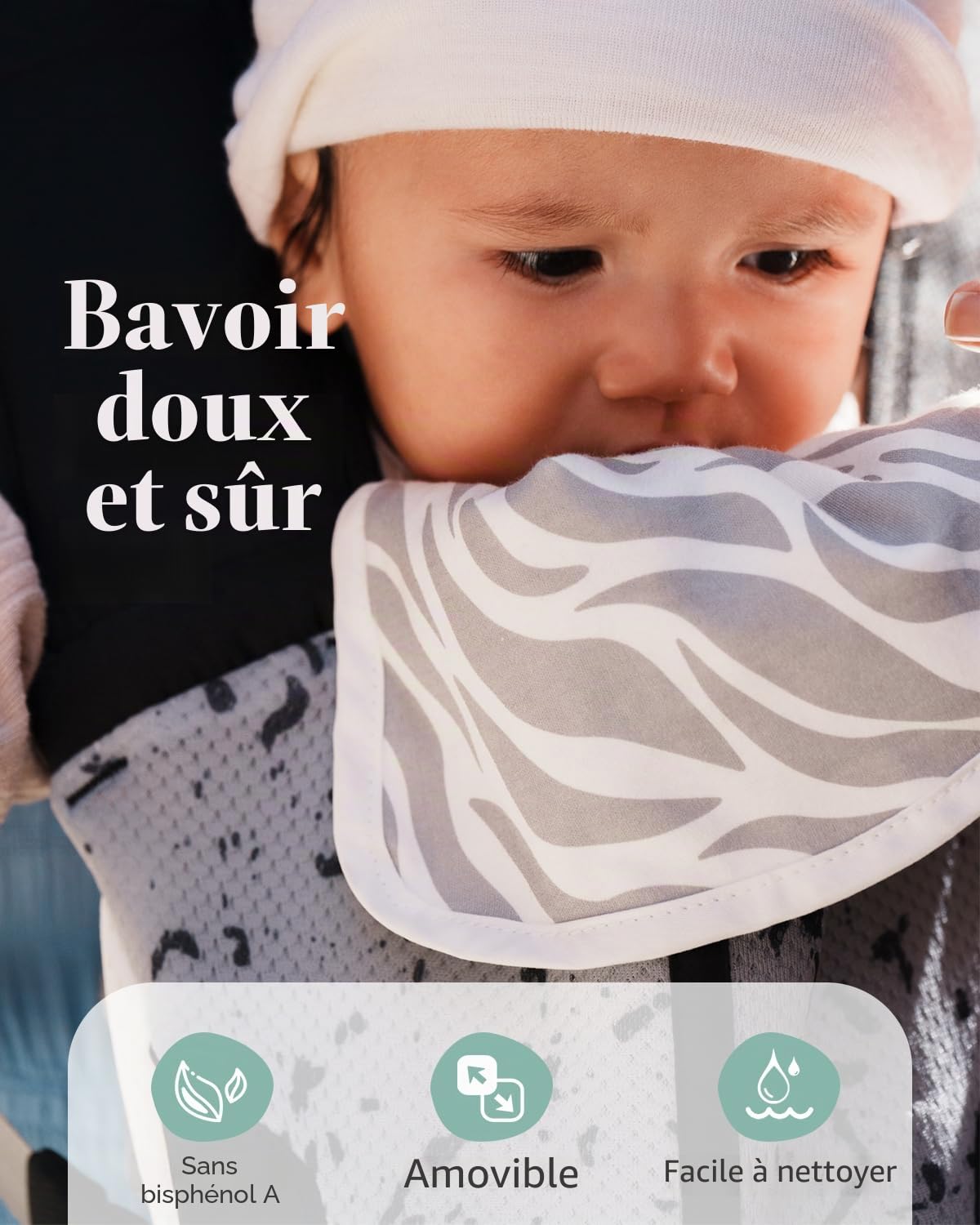 Porte Bébé, MOMTORY Porte-Bébé Naissance Confortable Extremement Doux pour Nouveau-Né, Sling Bébé Enveloppant Ergonomique Physiologique pour avec Crochet & Boucle pour un Réglage Facile, 3-12kg (BLUE)