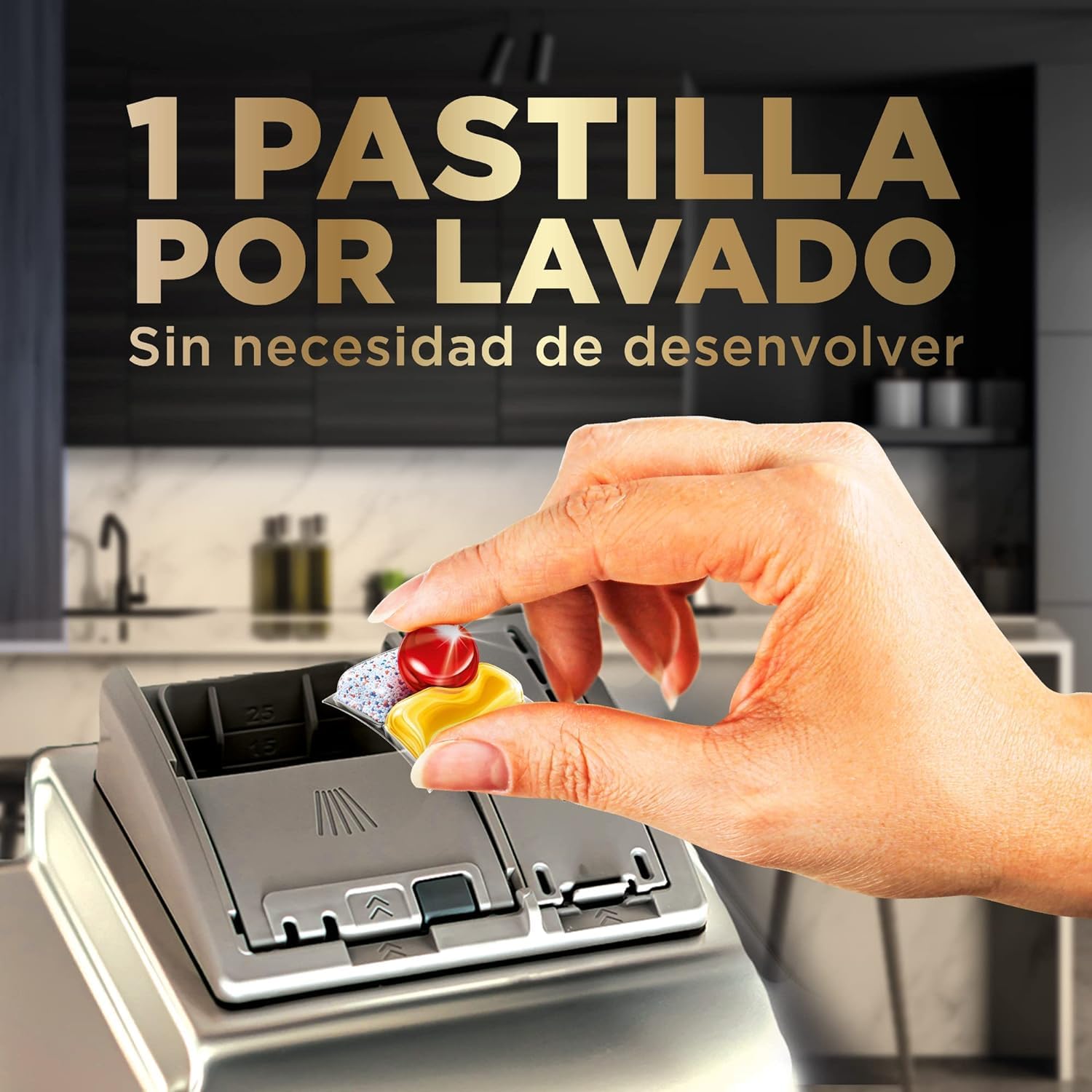 Finish Powerball Ultimate Infinity Shine pastillas lavavajillas, 240 cápsulas lavavajillas, Limpieza avanzada y protección de la vajilla, Aroma limón (3 x 80pastillas)