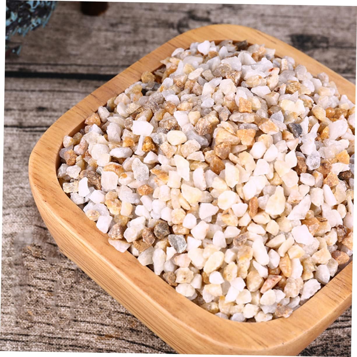 Happyyami 1kg Bag Natural Sandstone Fish Tank Landscape Decoration Aquarium Substrate Fish Tank Bottom