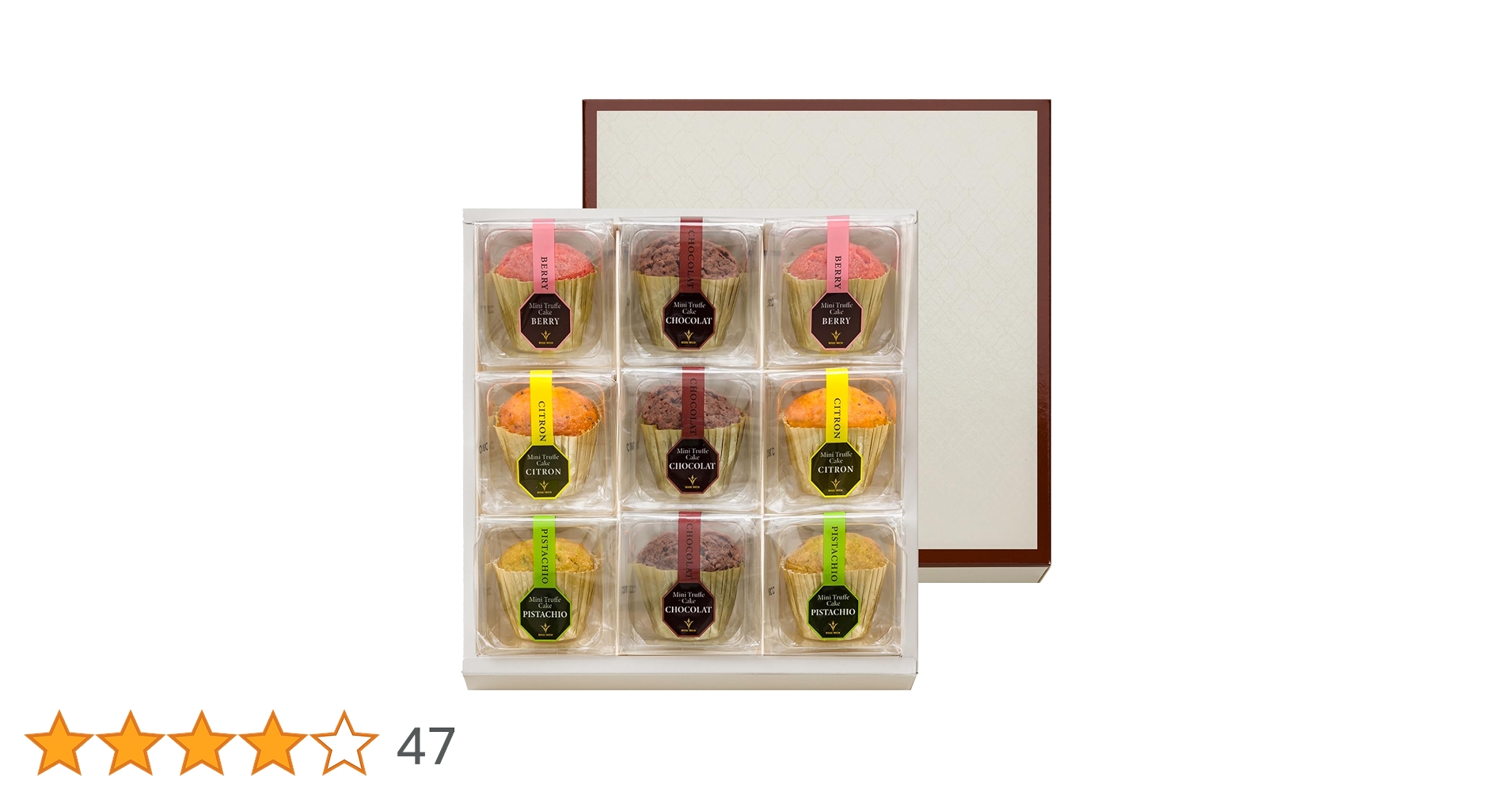 Amazon.co.jp: ブールミッシュ BOULMICH ミニトリュフケーキ (9