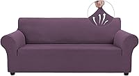 Vista 215 de Asnomy Couch Covers for 3 Cushion Couch Stretch Sofa Covers Slipcovers, Pet Protector Furniture Covers for Dogs Cats Spandex Jacquard Fabric Small