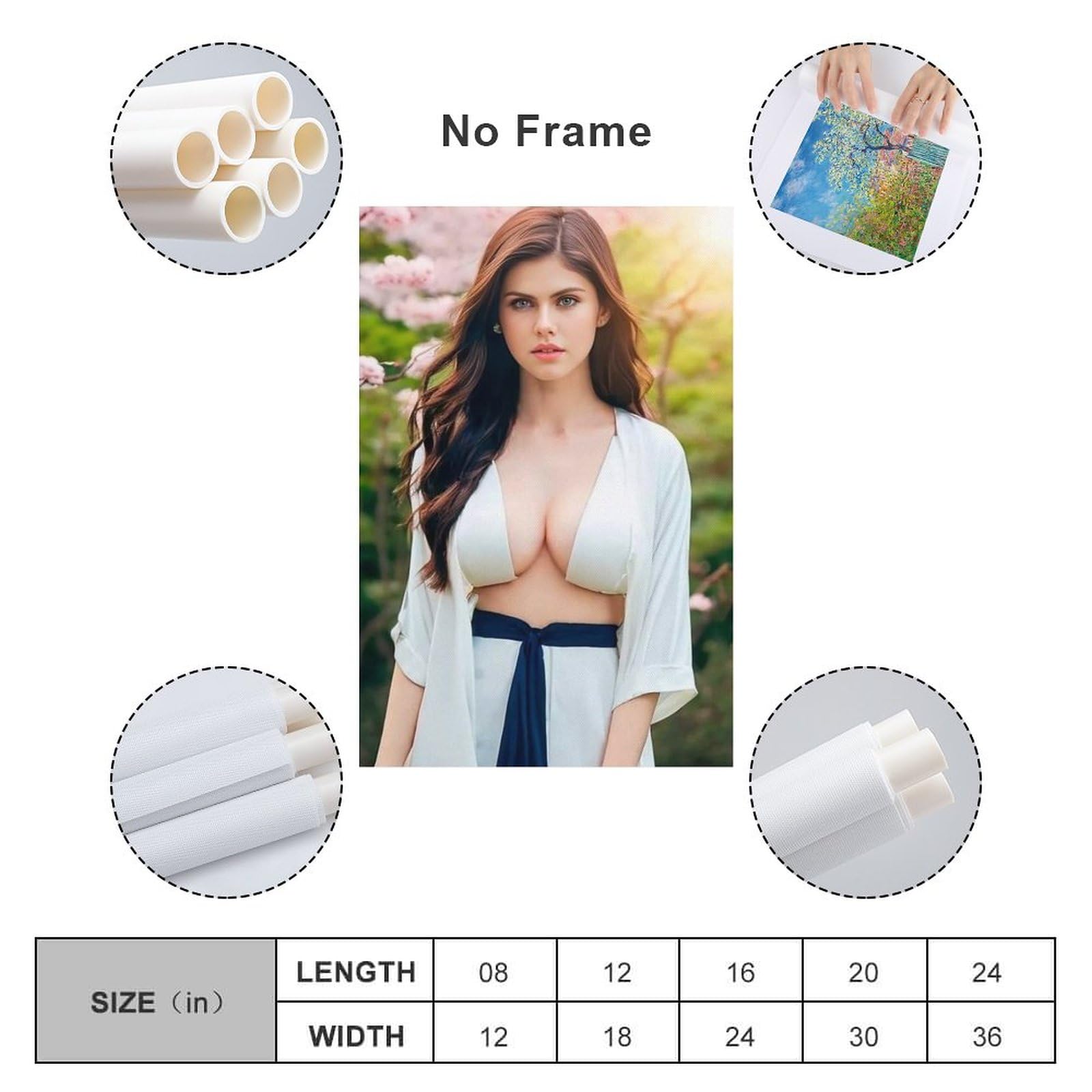 Amazon.com: Alexandra Daddario Sexy Female Star Poster (22) Room Aesthetic  Poster Print Art Wall Painting Canvas Posters Gifts Modern Bedroom Decor  12x18inch(30x45cm): Posters & Prints